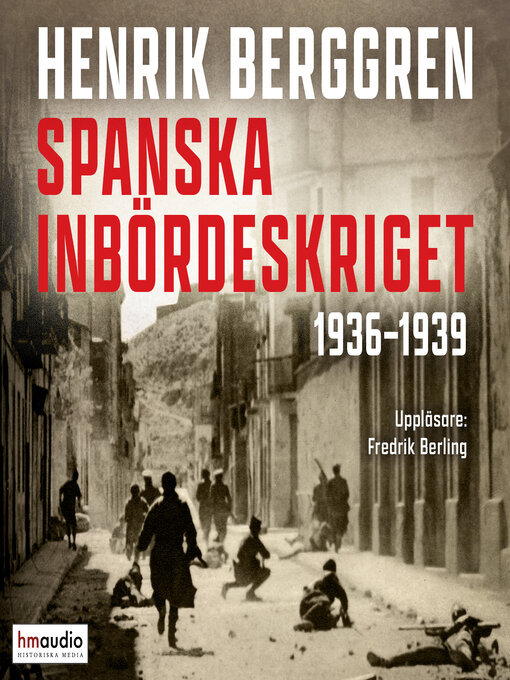 Cover image for Spanska inbördeskriget 1936–1939